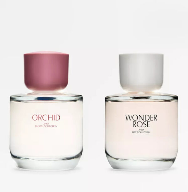 Zara orchid  & wonder rose - 90ml x2