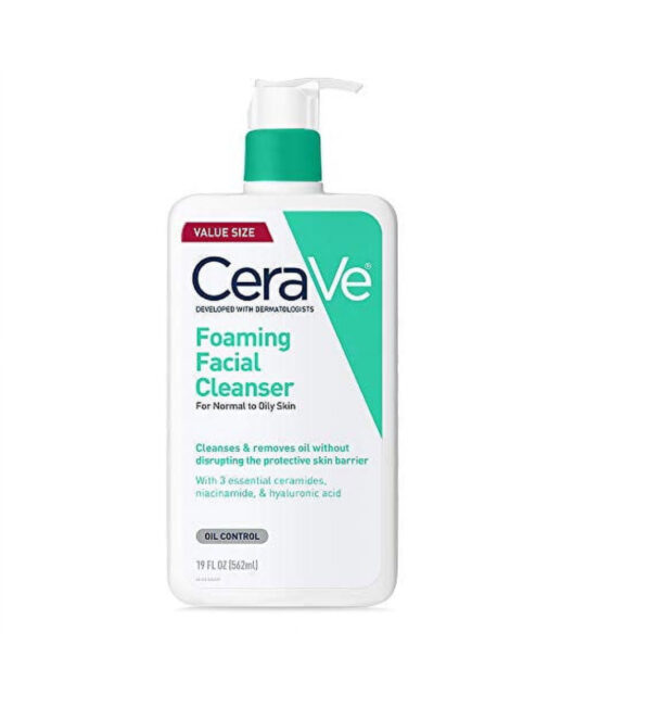 Cerave Foaming Facial Cleanser – 8 oz.