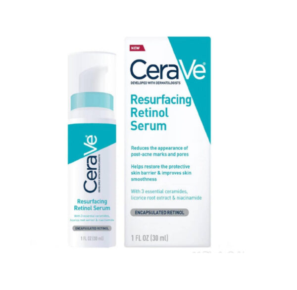 CeraVe Resurfacing Retinol Face Serum- 1oz
