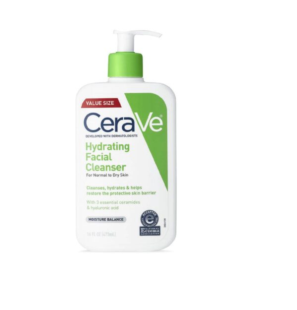 CeraVe Hydrating Facial Cleanser Normal to Dry Skin-12oz/335ml