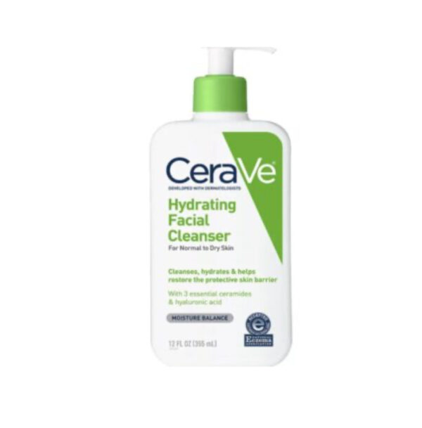 CeraVe Hydrating Facial Cleanser Normal to Dry Skin-16oz/473ml