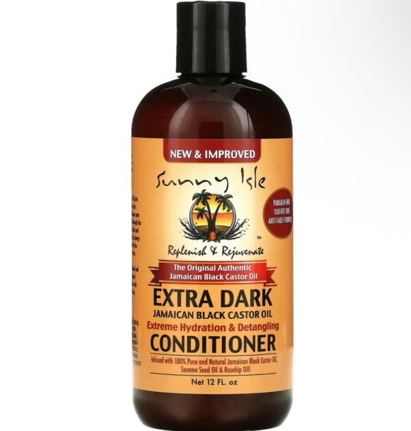 Sunny Isle Extra Dark Jamaican Black Castor Oil Conditioner - 12oz