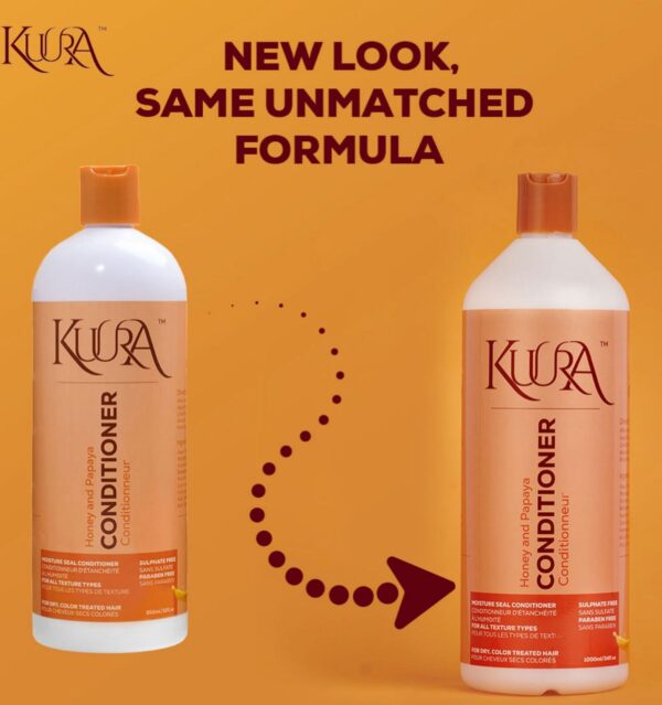 KUURA Honey & Papaya Conditioner - 1000ml