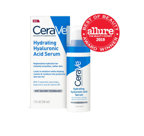 Cerave Hydrating Hyaluronic Acid Serum – 1 oz. / 30 ml