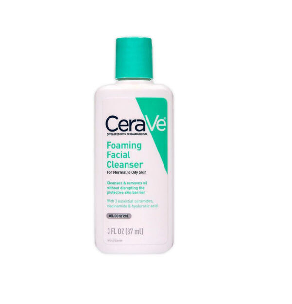 Cerave Foaming Facial Cleanser Travel Size-3oz