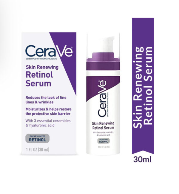 Cerave Skin Renewing Retinol Serum- 1oz/30ml
