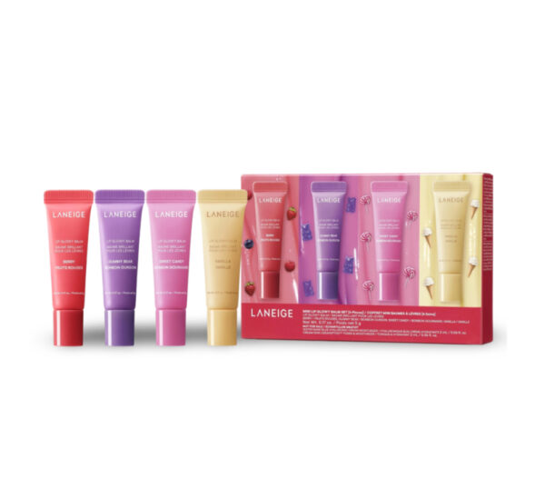Laneige mini lip glowy balm set