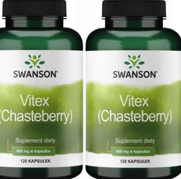Swanson Vitex Chasteberry 400mg per capsule -120capsules
