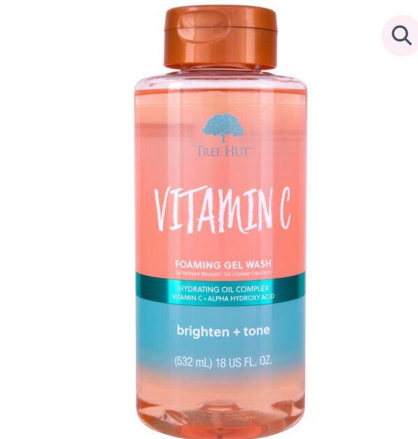 Tree Hut Vitamin C foaming gel wash - 18oz