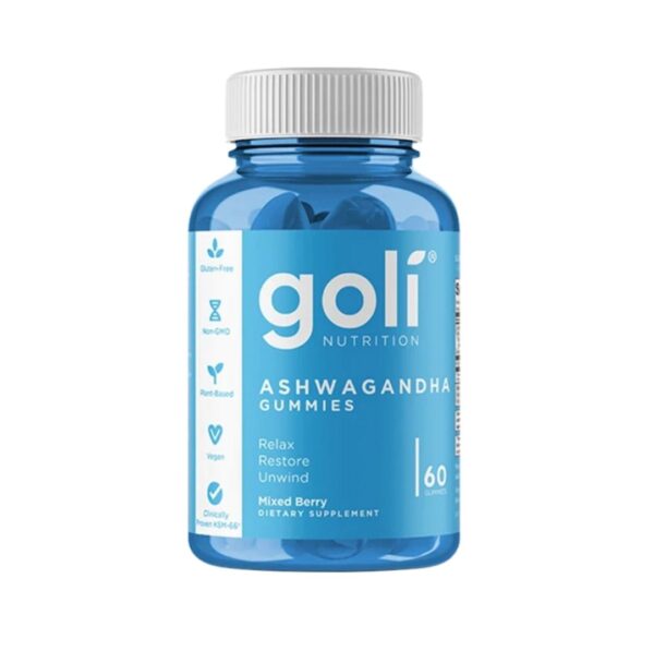 Goli Nutrition Ashwaghanda gummies -60 gummies