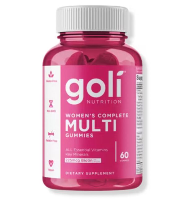 Goli Nutrition Women's complete multi gummies -60gummies