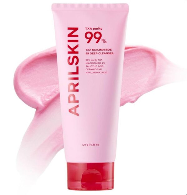 Aprilskin TXA Niacinamide 99% Deep cleanser -120g
