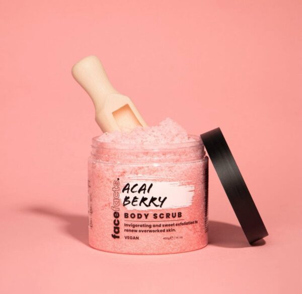 Face Facts Acai Berry body scrub -100g