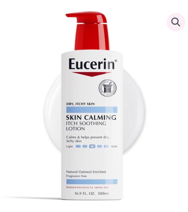 Eucerin Skin Calming Itch Soothing Body lotion - 16.9oz/500ml