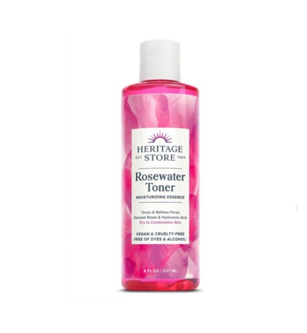 Heritage Store Rosewater Facial Toner - 8oz/240ml
