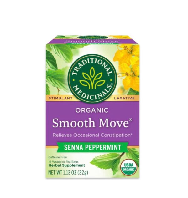 Traditional Medicinals Organic Smooth Move Peppermint Tea -16bags