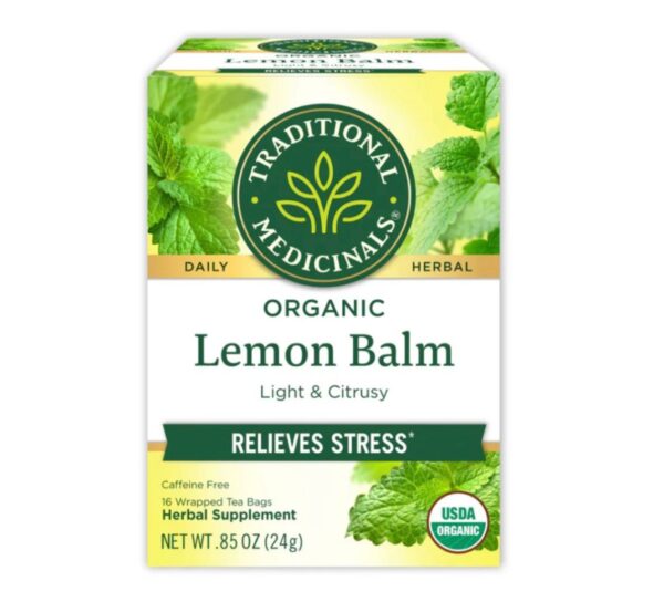 Traditional Medicinals Organic Lemon Balm Tea -16bags