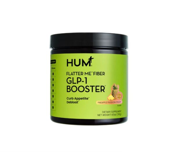 HUM Flatter Me Fiber GLP-1 Booster Supplement -4.5oz