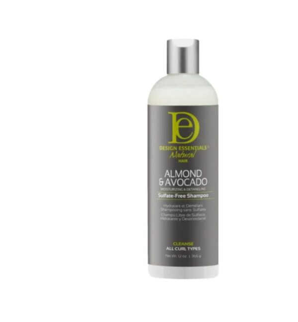 Design Essentials Almond & Avocado Moisturizing & Detangling Shampoo - 12 oz