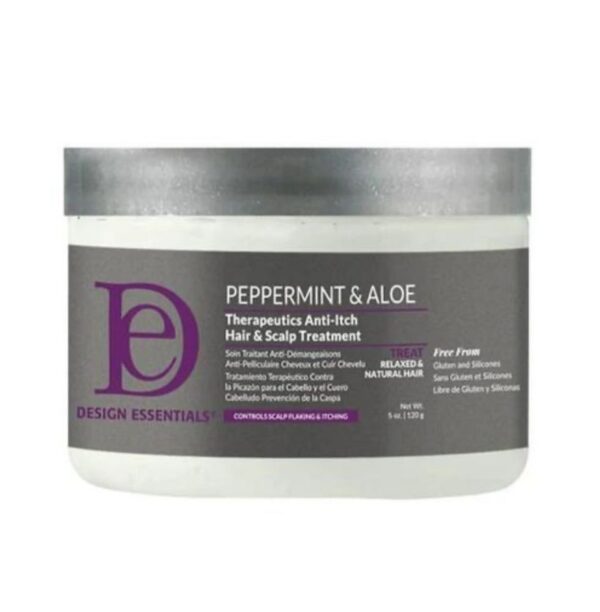 Design Essentials Peppermint & Aloe Soothing Scalp Care Treatment, 5 oz