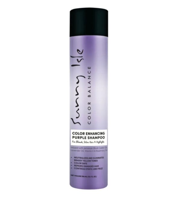 Sunny Isle Color Enhancing Purple Shampoo - 10.1oz
