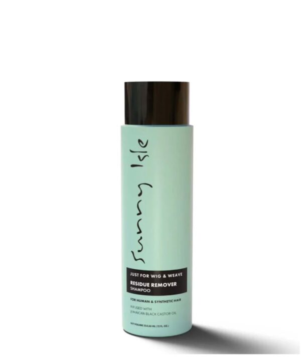Sunny Isle Just for Wig, Weave, Braid, & Extensions – Residue Remover Shampoo - 12 oz