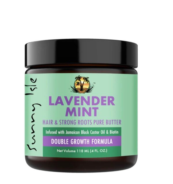 Sunny Isle Lavender Mint Hair and Strong Roots Butter - 4oz