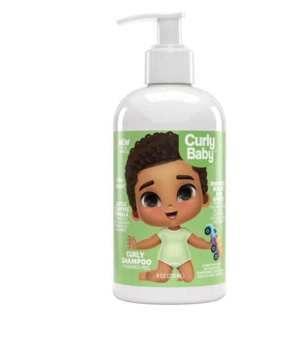 Curly Baby Curly Shampoo, 8 oz / 239ml