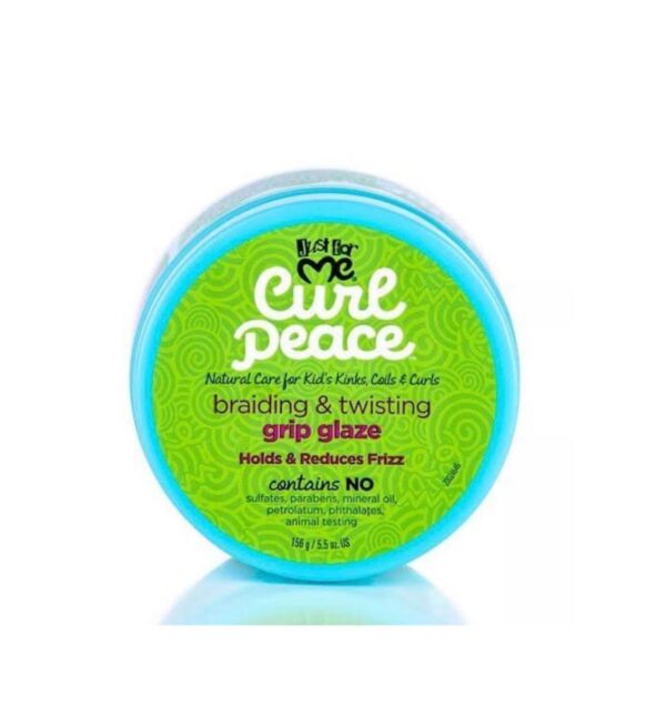 Just For Me Curl Peace Kids Braiding & Twisting Grip Glaze – 5.5 oz.