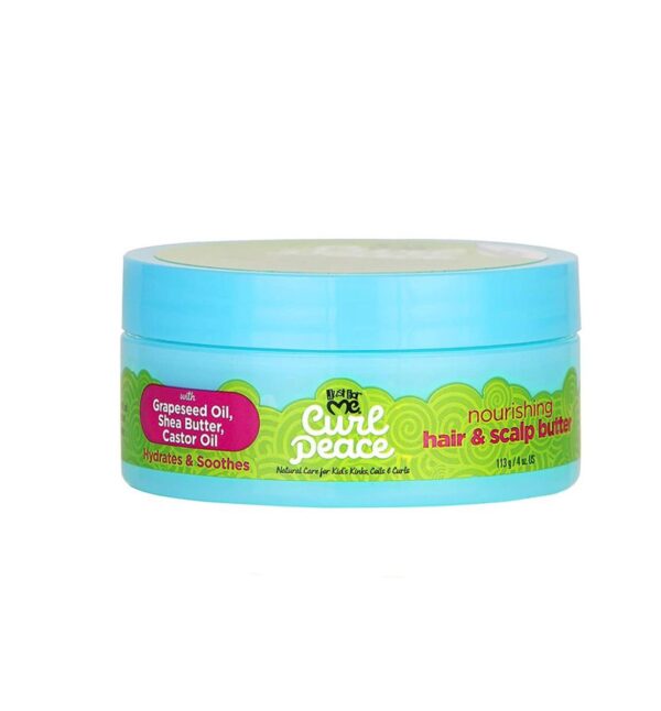 Just For Me Curl Peace Kids Nourishing Hair & Scalp Butter – 4 oz.