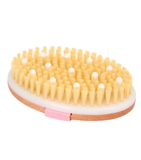 Palm Held Body Brush w/ Hand Strap