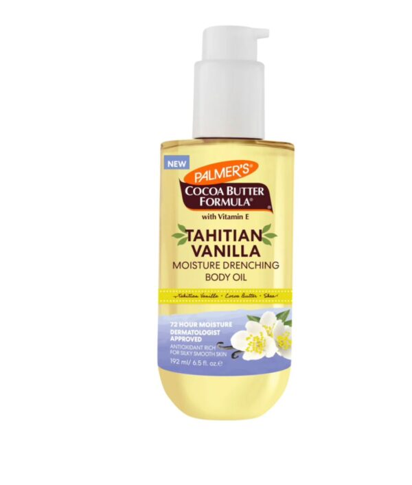Palmer’s Tahitian Vanilla Moisture Drenching Body Oil- 192ml