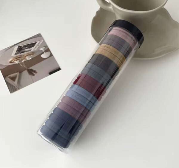 Cotton elastic hair ties long tube -20ties- urban blend