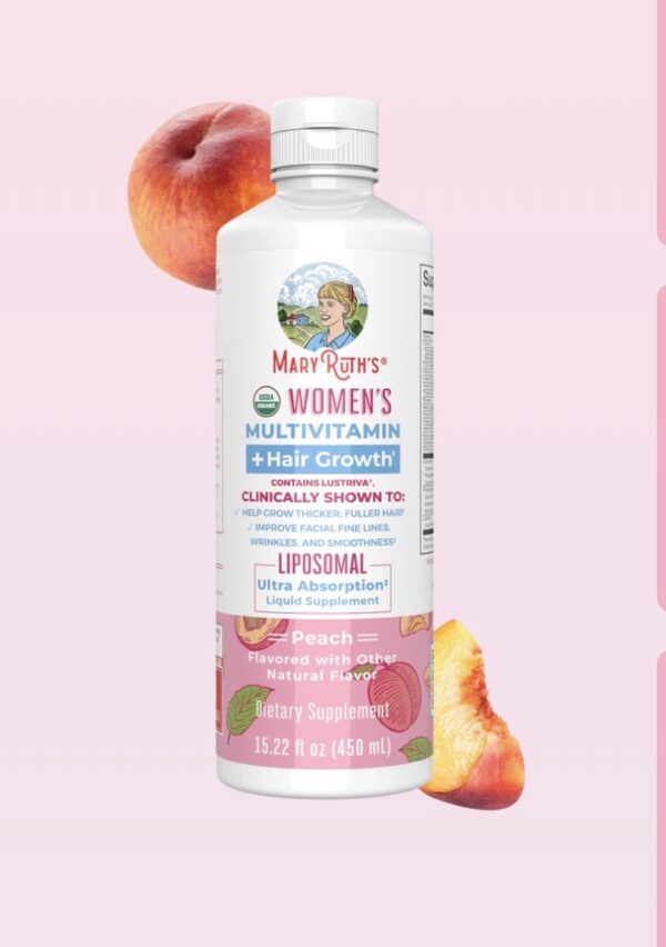 Mary Ruth’s Women's Multivitamin + Hair Growth Liposomal -15oz