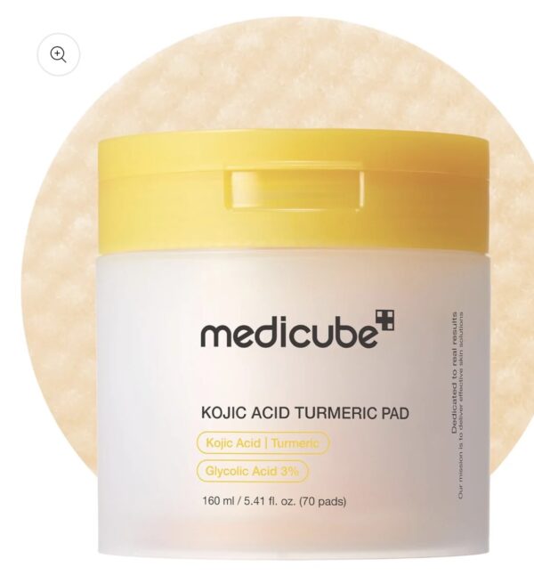 Medicube Kojic Acid Turmeric Pad - 70 pads