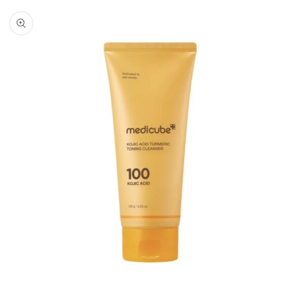 Medicube Kojic Acid Turmeric Toning Cleanser - 120g