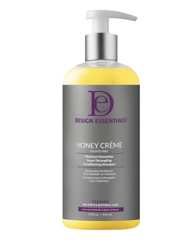 Design Essentials Honey Moisture Retention Super Detangling Shampoo, 32oz