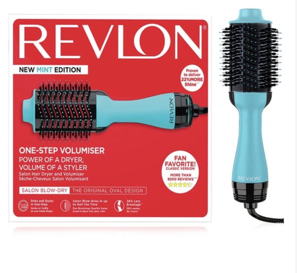 Revlon Pro Collection Salon One-Step Hair Dryer & Volumizer- Mint