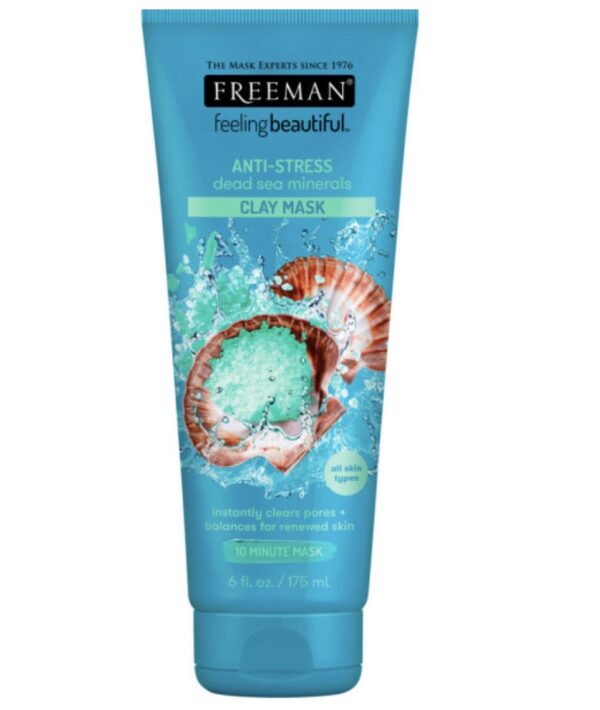 Freeman Feeling Beautiful Anti-Stress Dead Sea Mineral Mask-6oz