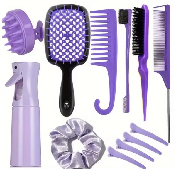 Personal Hair styling tools kit - purple