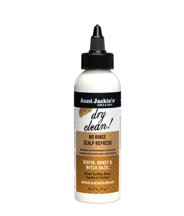 Aunt Jackie’s Dry Clean! No Rinse Scalp Refresh - 6oz / 177ml