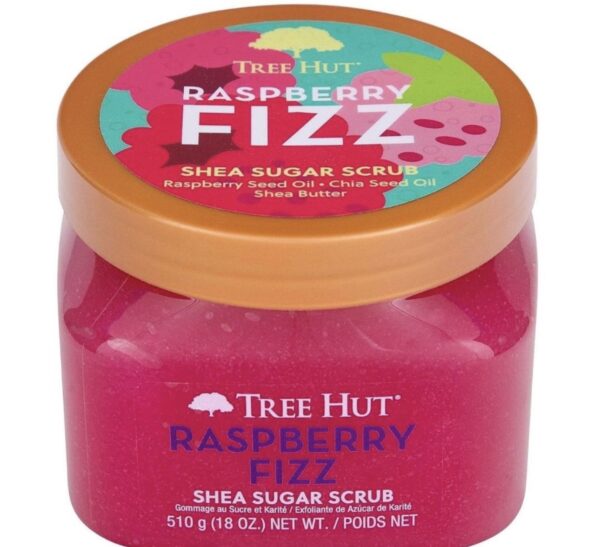 Tree Hut Raspberry Fizz Shea Sugar Scrub - 18oz
