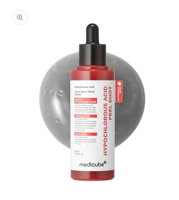 Medicube Hypochlorous Acid Rice Peel Shot - 80ml