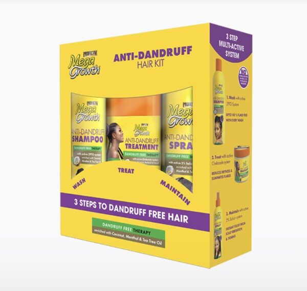 Profectiv Mega Growth Anti Dandruff Hair Kit set of 3