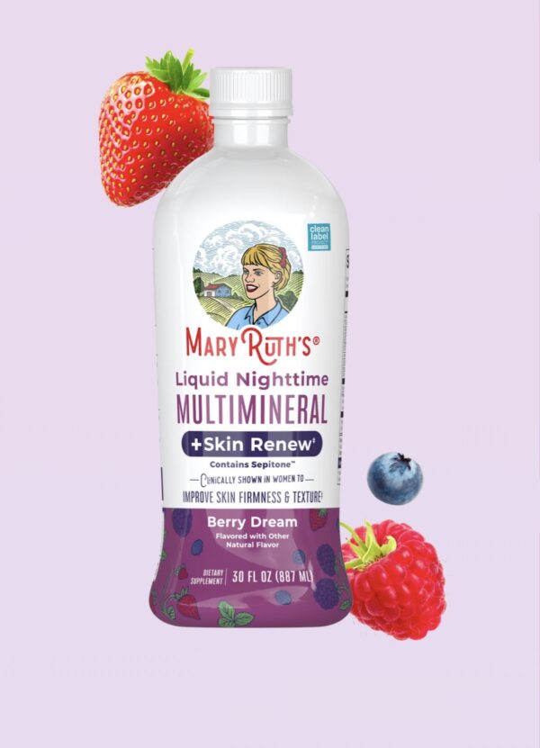 Mary Ruth’s Liquid Nighttime Multimineral + Skin Renew - 30oz /887ml