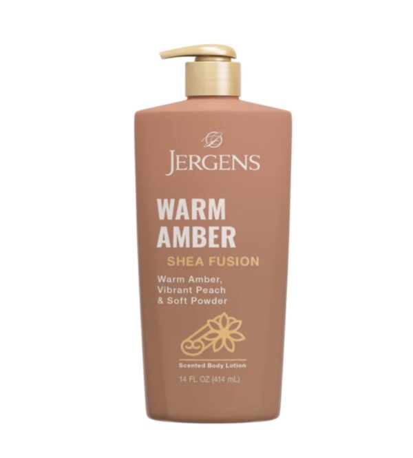 Jergens Warm Amber Shea Fusion Lotion -14 oz